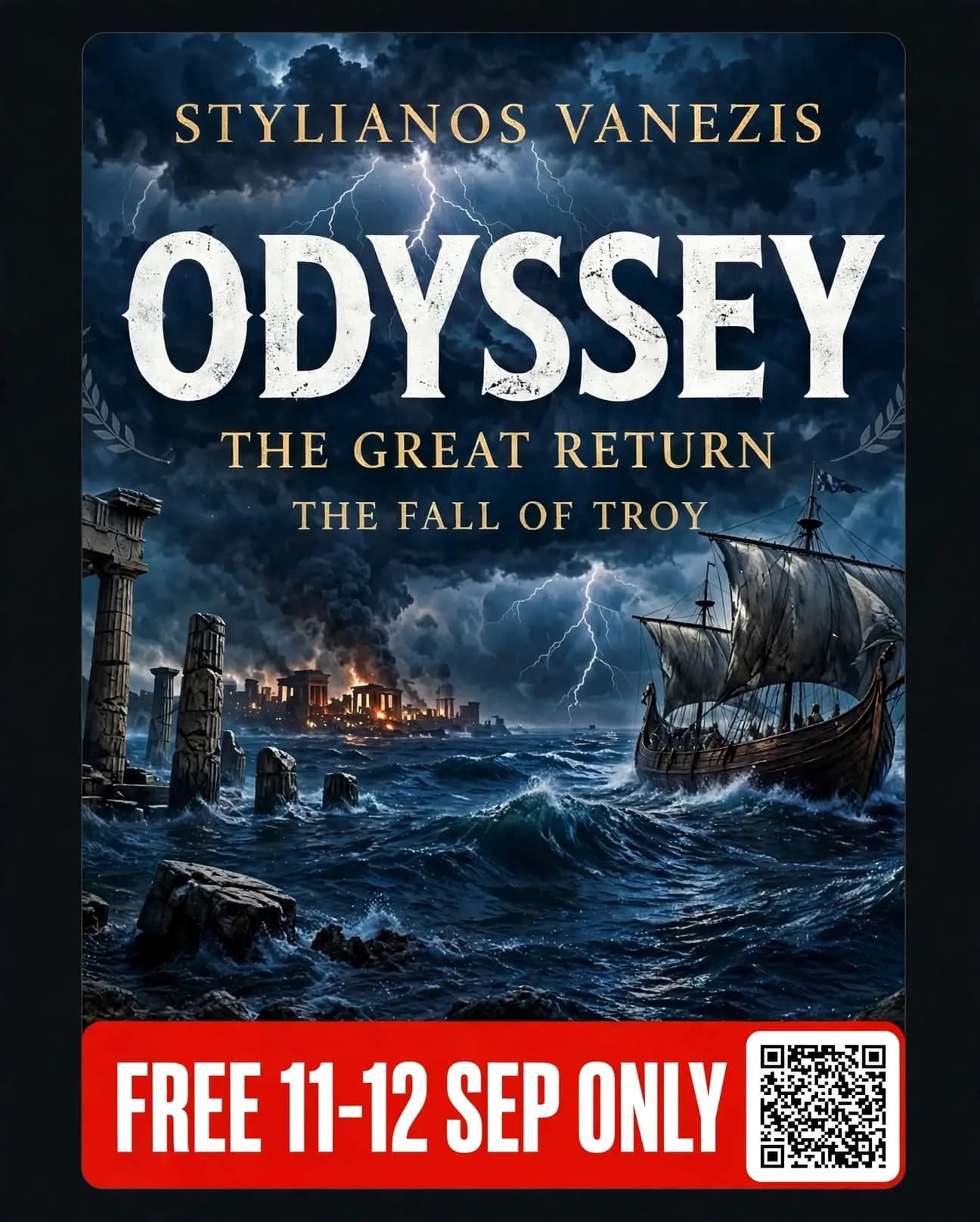 FREE 11-12 SEPT ONLY ODYSSEY BOOK 1